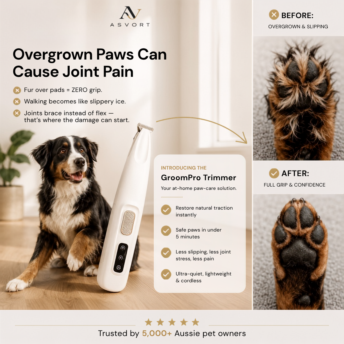 ASVORT™ Pet Grooming Trimmer
