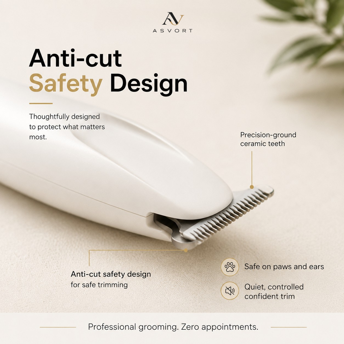ASVORT™ Pet Grooming Trimmer