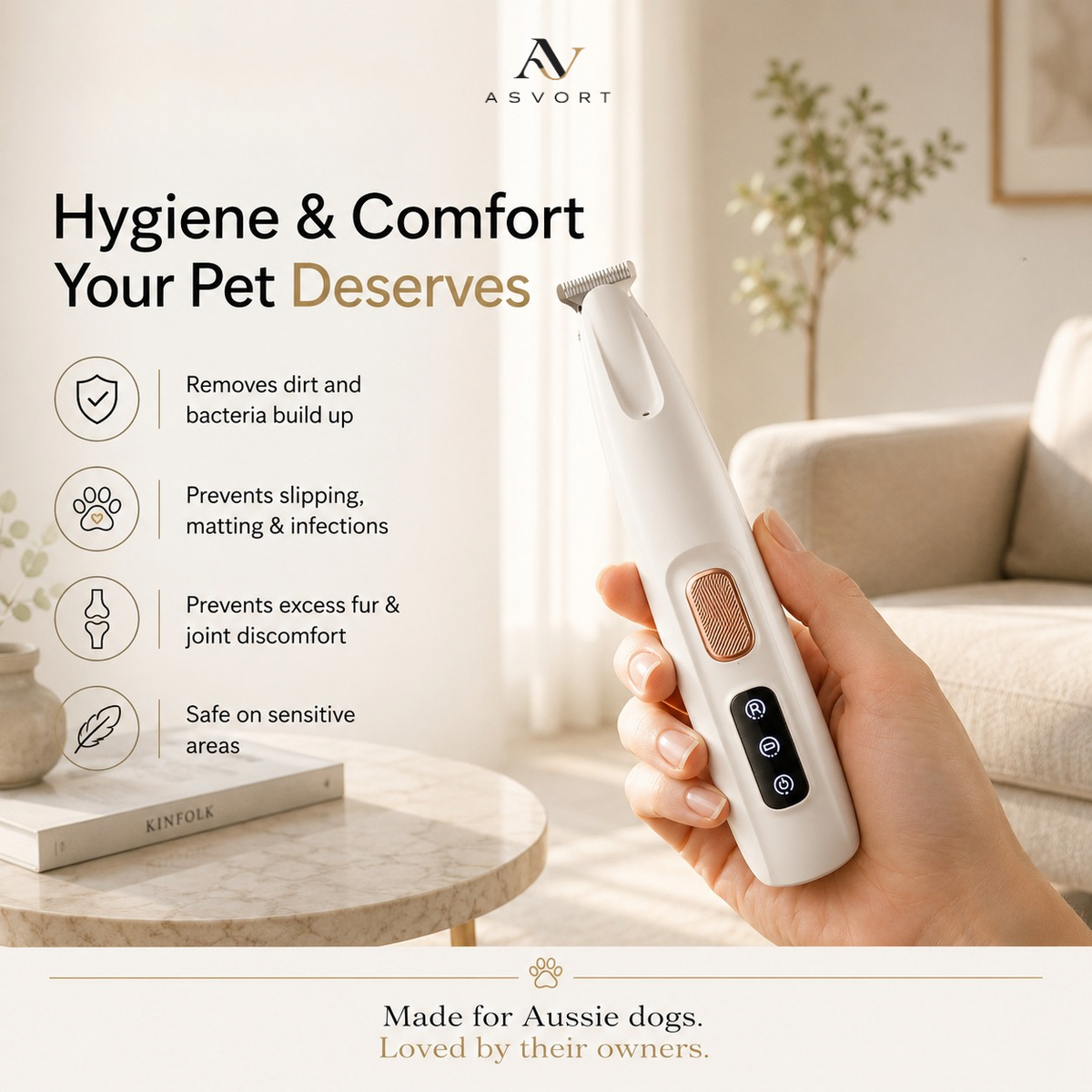 ASVORT™ Pet Grooming Trimmer
